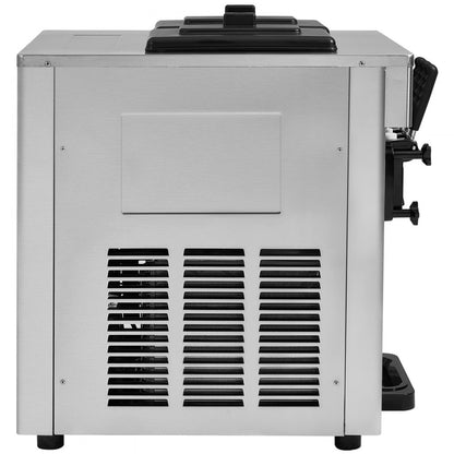 D520S - 28L/H 3-Flavor VEVOR Soft Serve Ice Cream Maker for Commercial Use