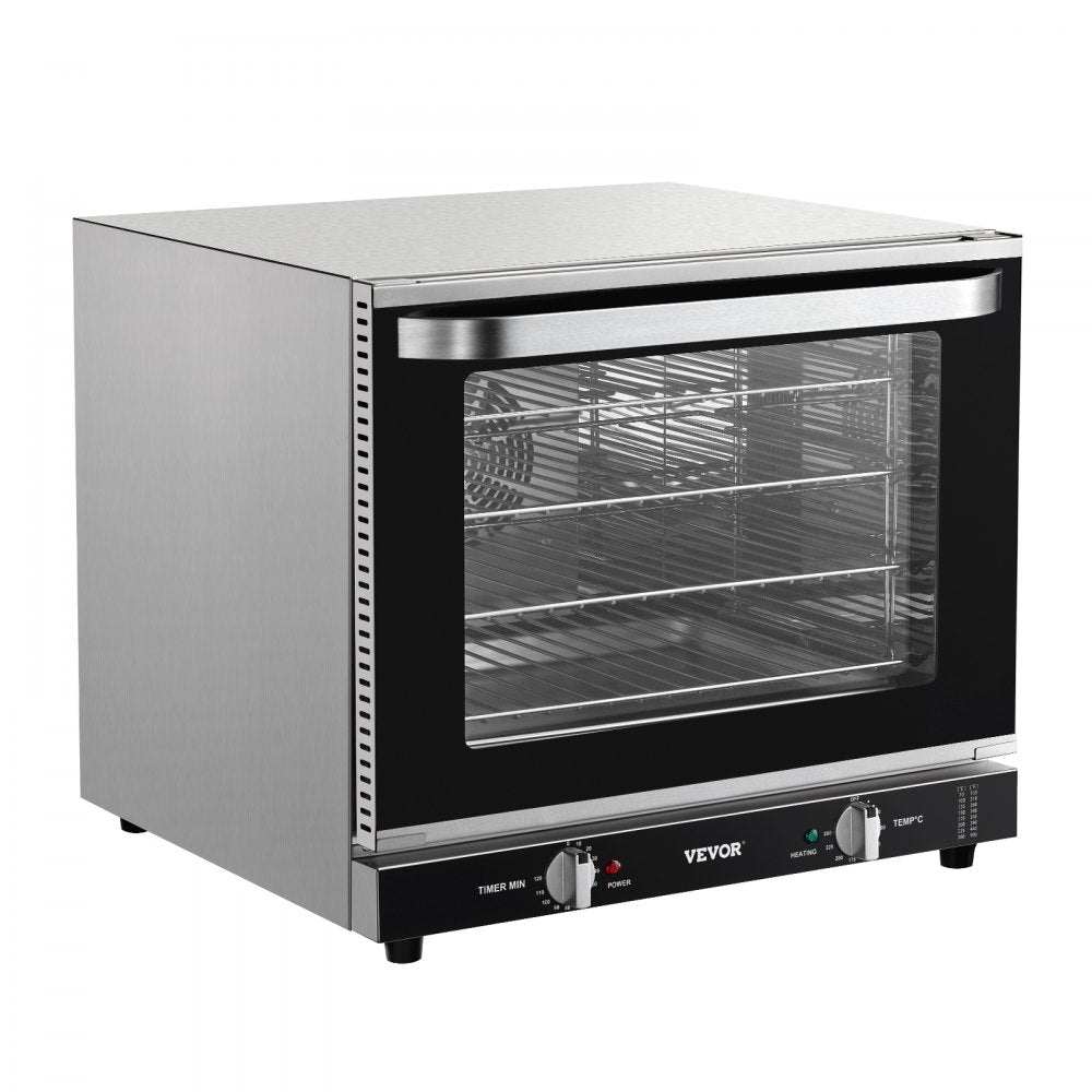 FD-66B - 66L Commercial Toaster Oven, 2800W, Adjustable Timer & Temp