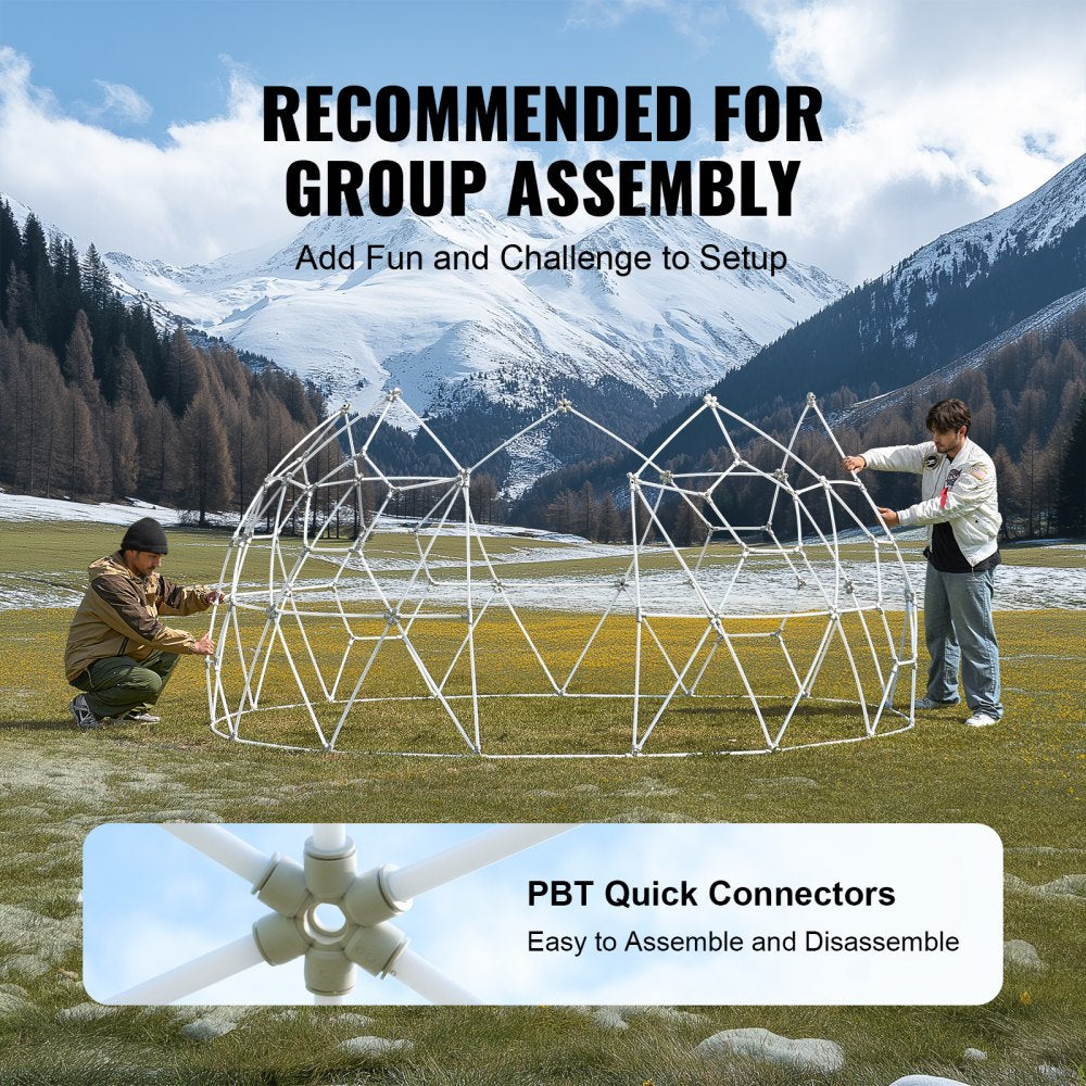 GB-DOME-9.5 - Spacious PVC Bubble Tent with Ventilation Windows and 360° Views