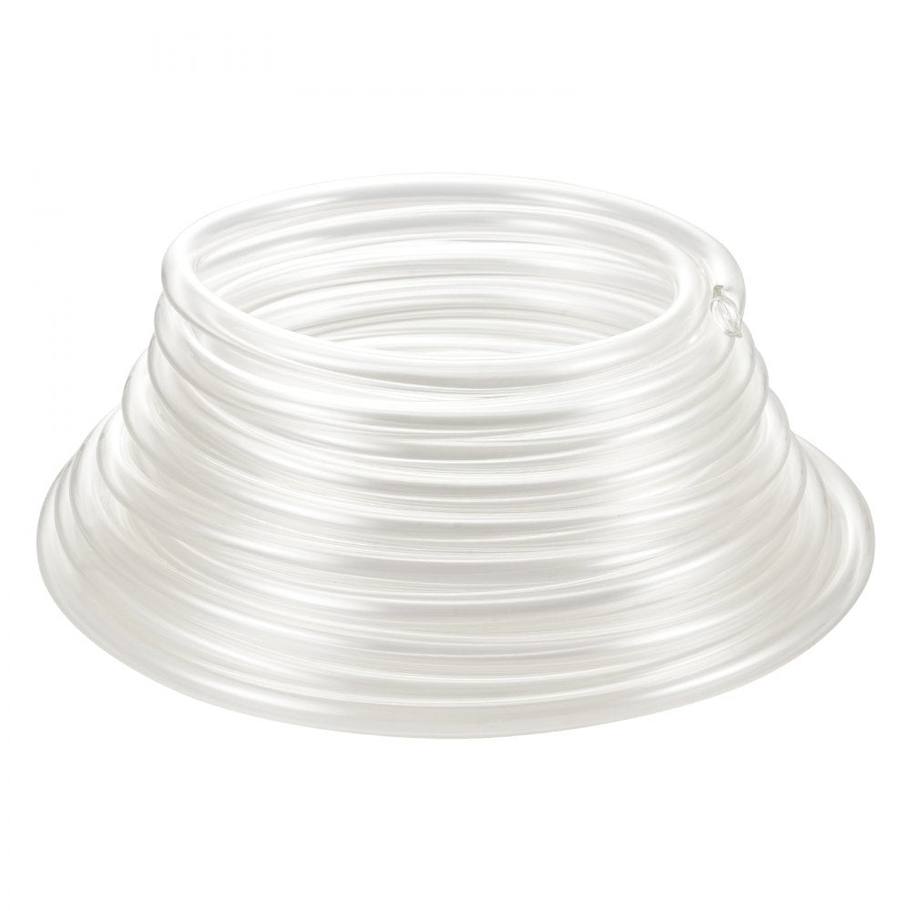 TSC1013050-C - 50FT Flexible Clear PVC Tubing, 3/8" x 1/2", Durable