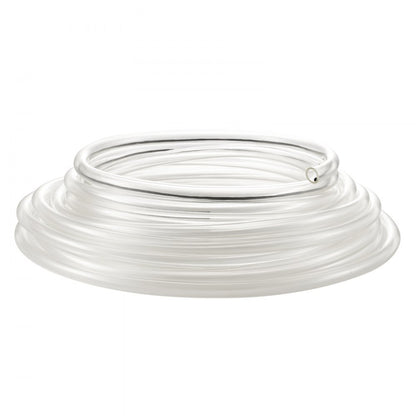 TSC1013050-C - 50FT Flexible Clear PVC Tubing, 3/8" x 1/2", Durable