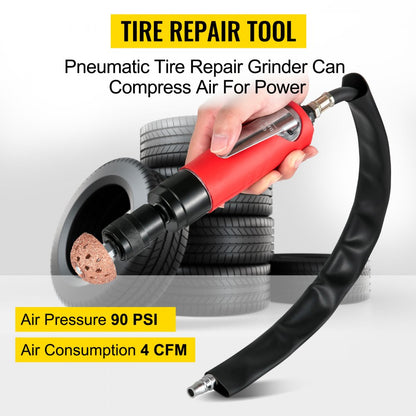 M66E6 - VEVOR Pneumatic Tire Buffer, 2500 RPM Precision Grinding Tool