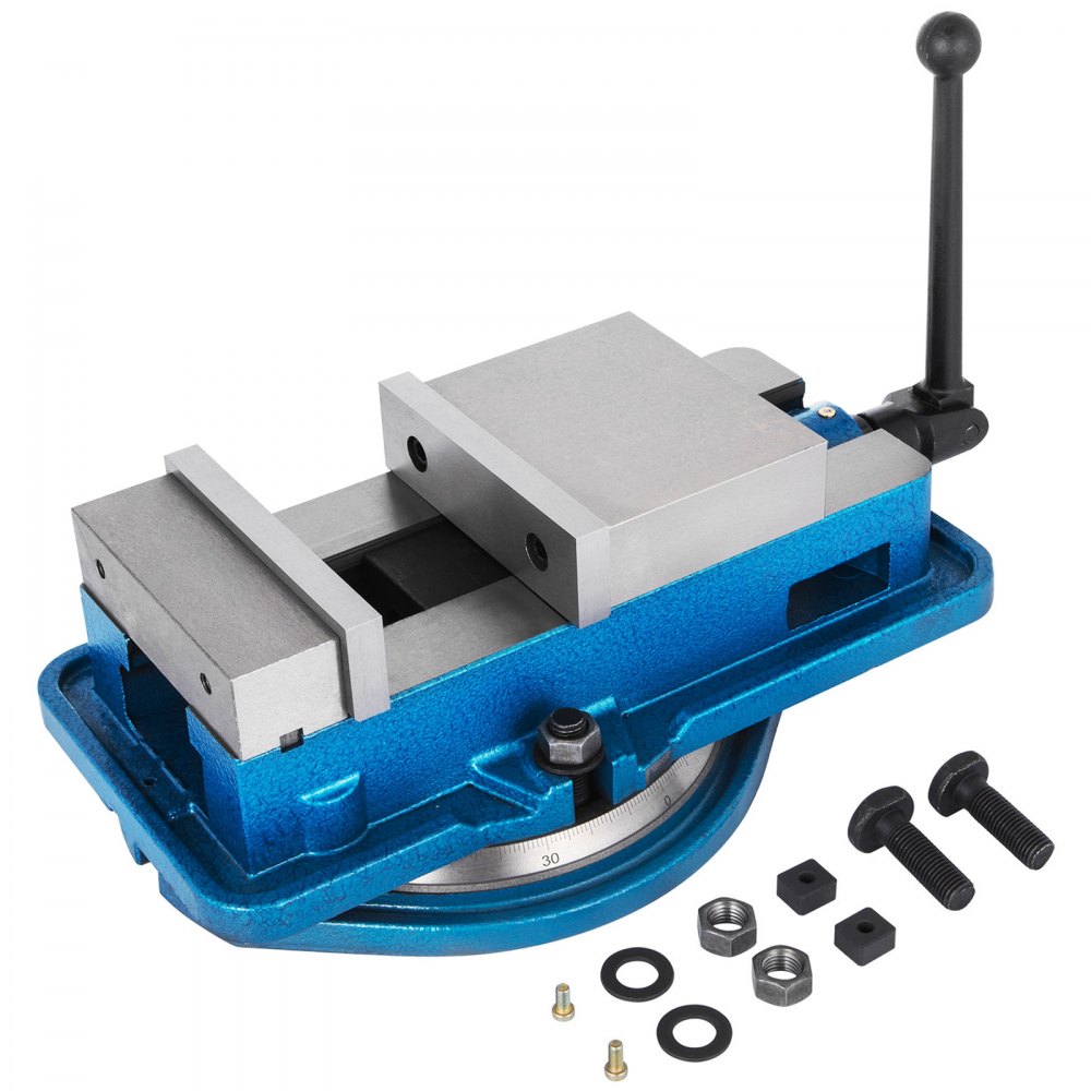 010962266701 - 3-Inch Ductile Iron Milling Vise with 360° Swivel Base