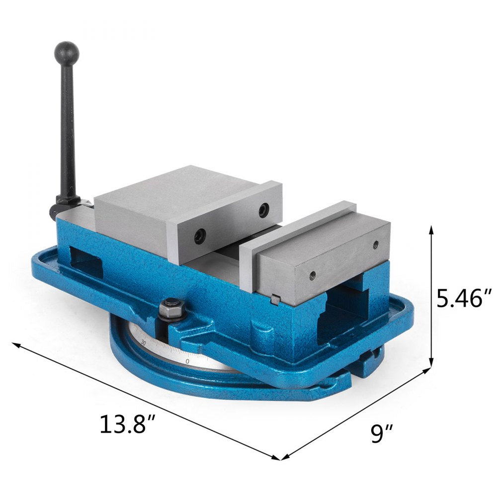 010165314250 - 5-Inch Iron ACCU Vise with 360° Swivel for Precision Work