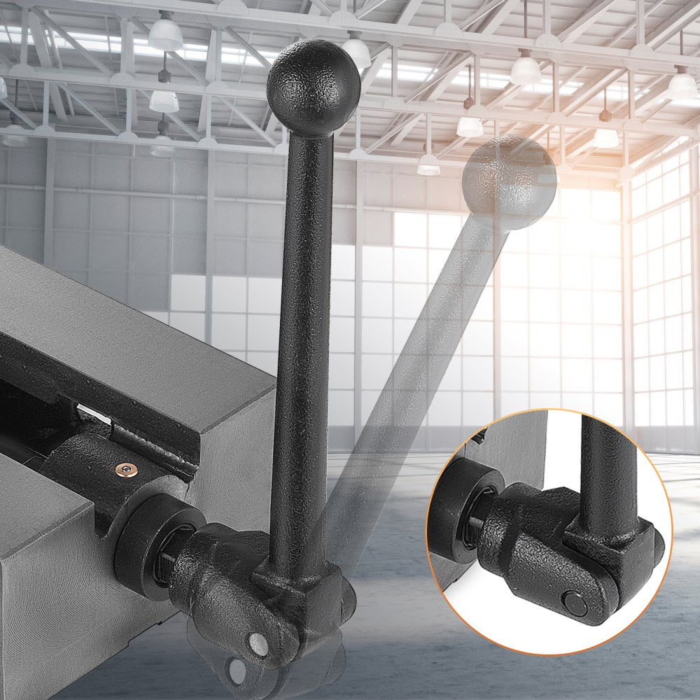 010875836700 - 6" Cast Iron Milling Vice with High Clamping Force