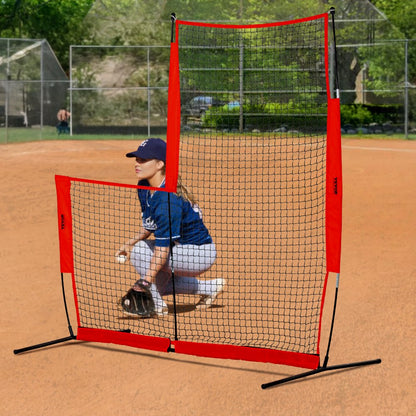 SSPDYBQ002 - 7x7 ft Durable L-Screen Baseball Pitching Net
