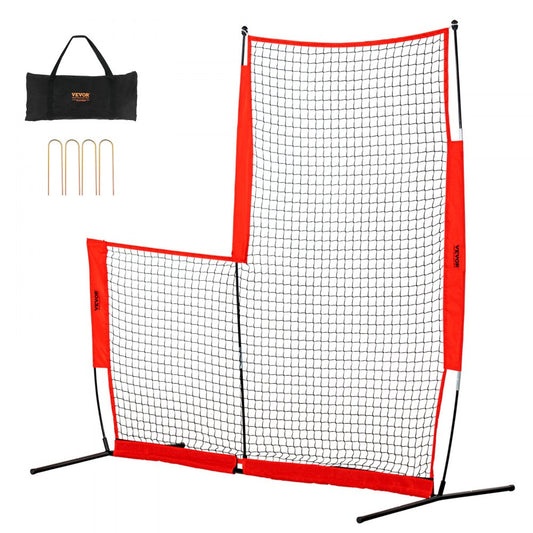 SSPDYBQ002 - 7x7 ft Durable L-Screen Baseball Pitching Net