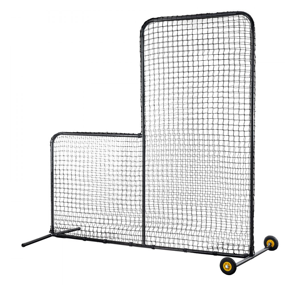 XH-SH-7X7-L - 7x7 ft VEVOR L Screen for Baseball Practice Safety