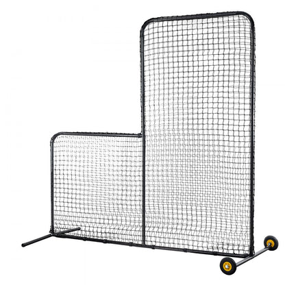 XH-SH-7X7-L - 7x7 ft VEVOR L Screen for Baseball Practice Safety