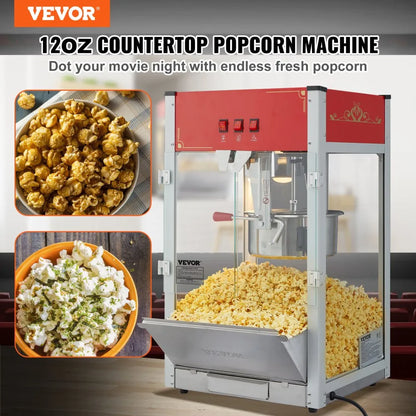 NP16T - Compact 12 oz Popcorn Popper Machine for Home & Events