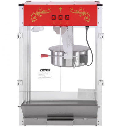 RC-8238 - 16 oz LED Popcorn Machine for Movie Nights