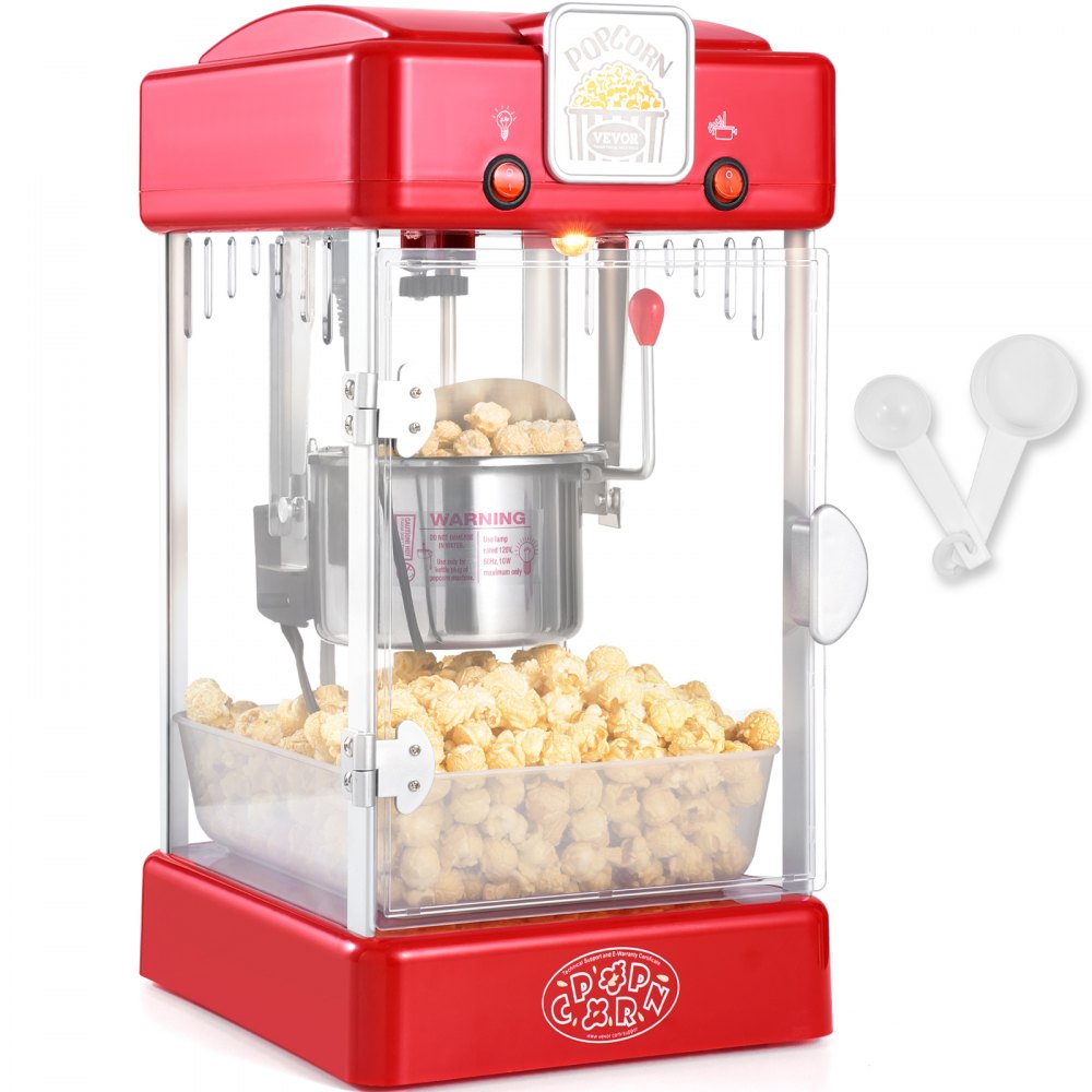 NP08001SE - 2.5 oz LED Popcorn Popper for Movie Nights
