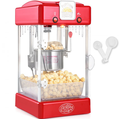 NP08001SE - 2.5 oz LED Popcorn Popper for Movie Nights
