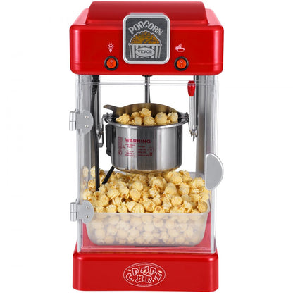 NP08001SE - 2.5 oz LED Popcorn Popper for Movie Nights