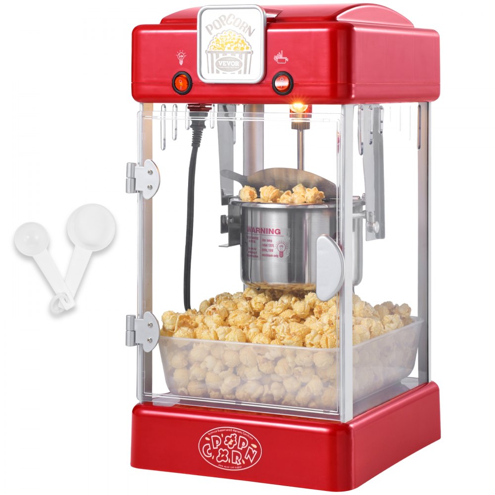 NP08001SE - 2.5 oz LED Popcorn Popper for Movie Nights
