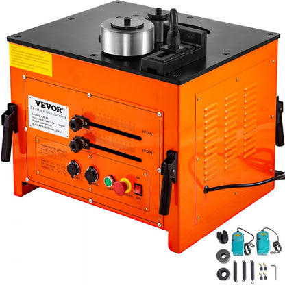 RB-32 - 3000W Rebar Bender, 0.24''-1.26'' Diameter, 180° Flexion Angle