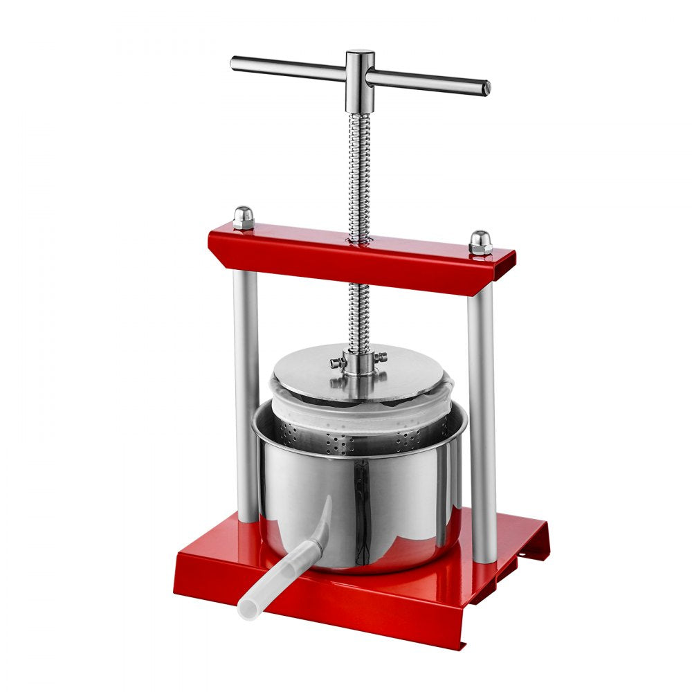 YZQ-3L - Stainless Steel 3L Fruit Wine Press for Juicing & Cider