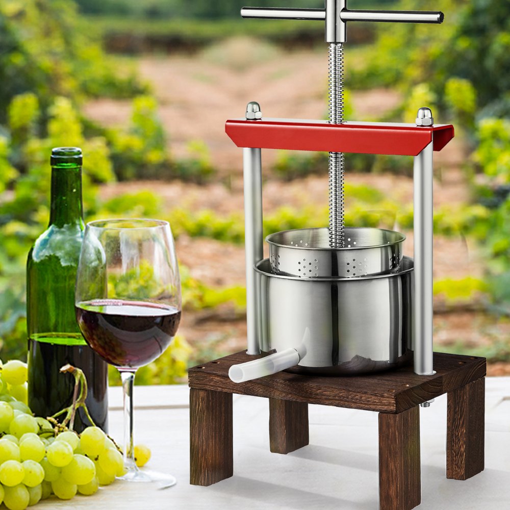 YZQ-2L - Compact 2L Fruit Wine Press for Home Juicing