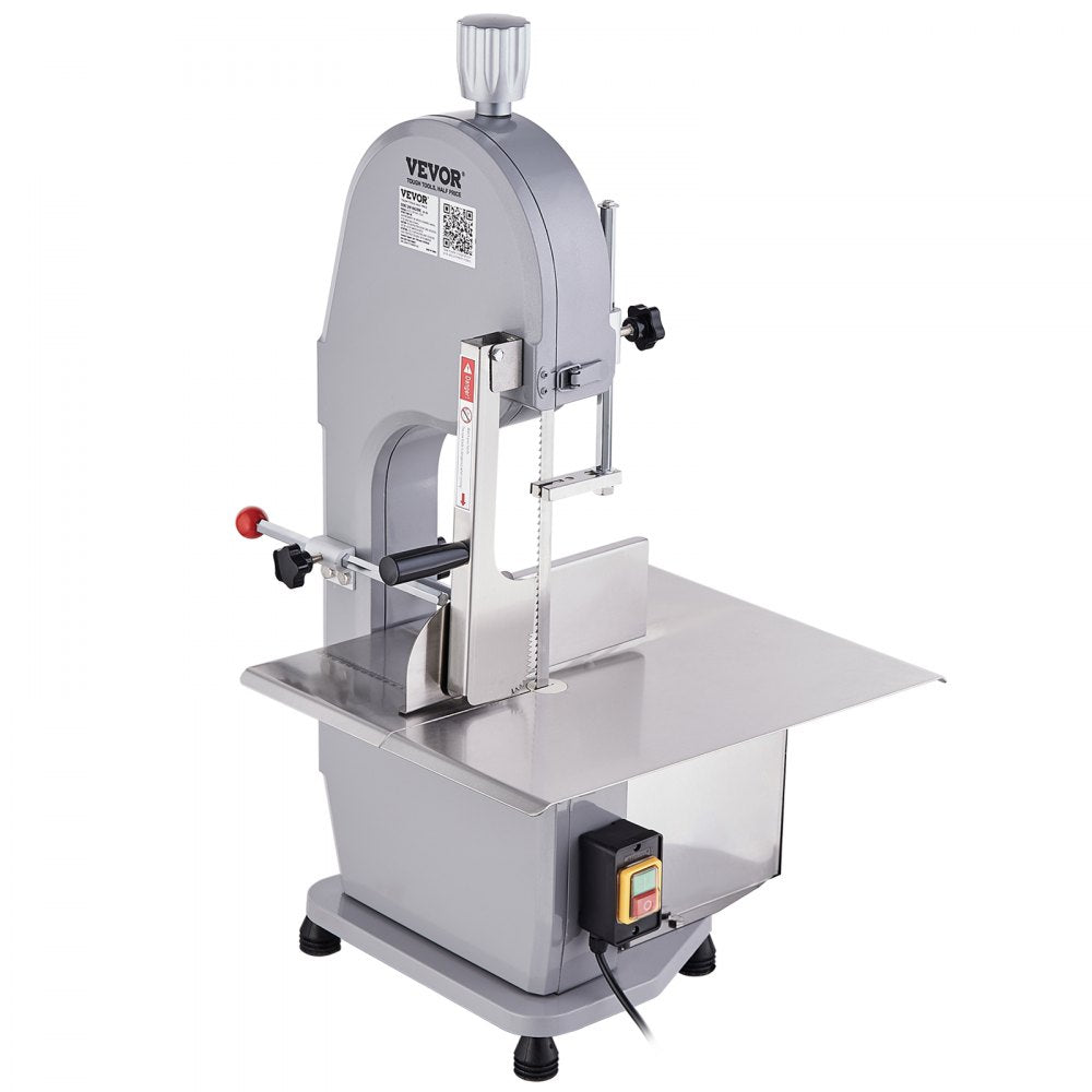 HC-210 - VEVOR 1100W Stainless Steel Meat Bandsaw for Efficient Cutting