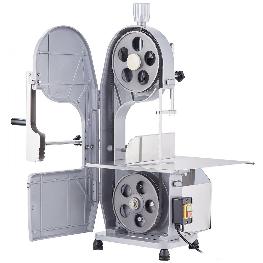 HC-210 - VEVOR 1100W Stainless Steel Meat Bandsaw for Efficient Cutting