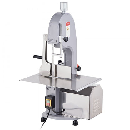 HC-250 - 1500W Stainless Steel Meat Bandsaw for Effortless Cutting