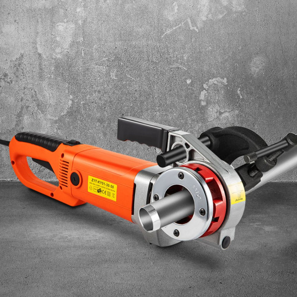 ZIT-KY01-30-50 - VEVOR 1/2" to 2" Electric Pipe Threader with Die Heads