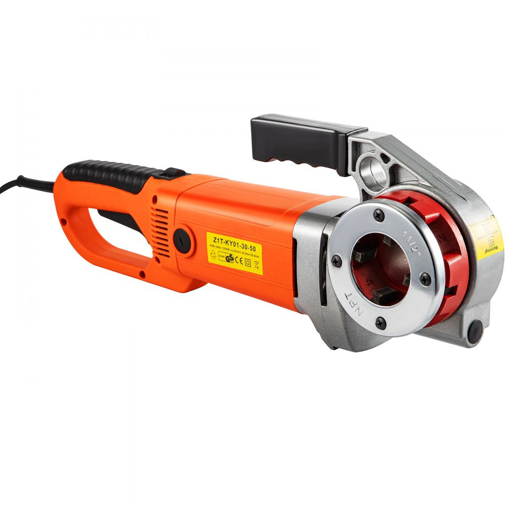 ZIT-KY01-30-50 - VEVOR 1/2" to 2" Electric Pipe Threader with Die Heads