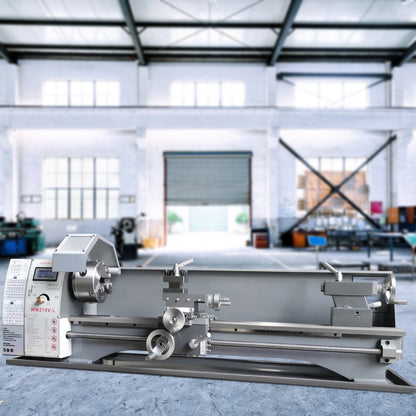 WM210V-L - 8.3'' x 29.5'' Durable Cast Iron Metal Lathe Machine