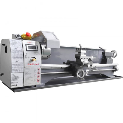 WM210V-L - 8.3'' x 29.5'' Durable Cast Iron Metal Lathe Machine