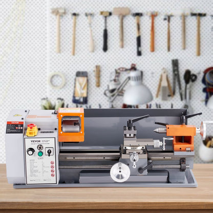 C0620BX350 - Precision 7.87'' Metal Lathe Machine, 600W, 50-2500 RPM