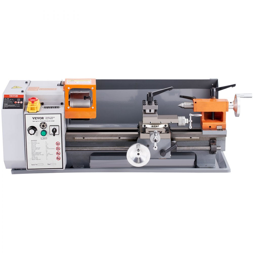 C0620BX350 - Precision 7.87'' Metal Lathe Machine, 600W, 50-2500 RPM