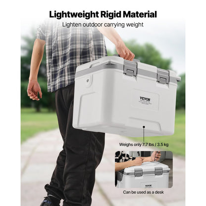 JWK-23006 - 21 QT Portable Cooler with Insulation & Carry Strap