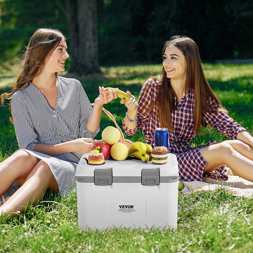 JWK-23006 - 21 QT Portable Cooler with Insulation & Carry Strap