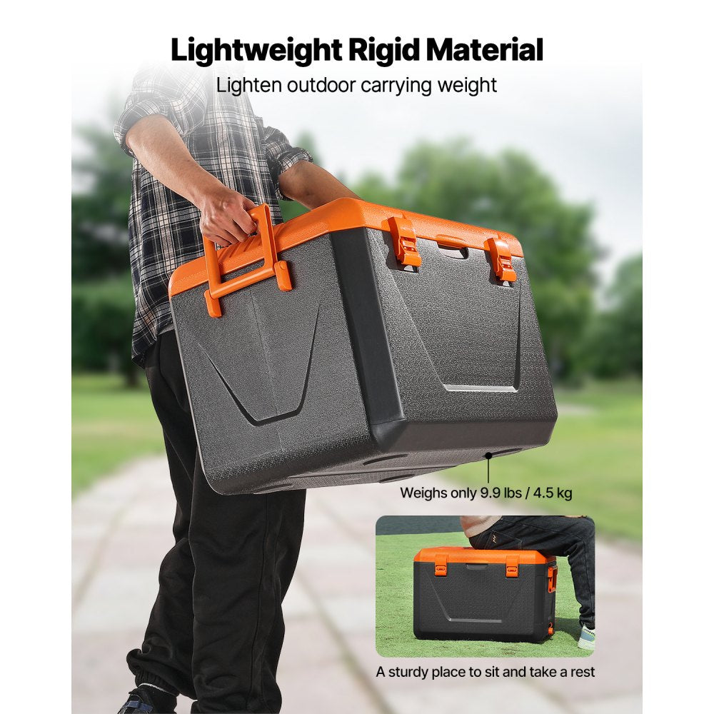 ST6000 - 63QT Lightweight Cooler with Insulation & Side Handles