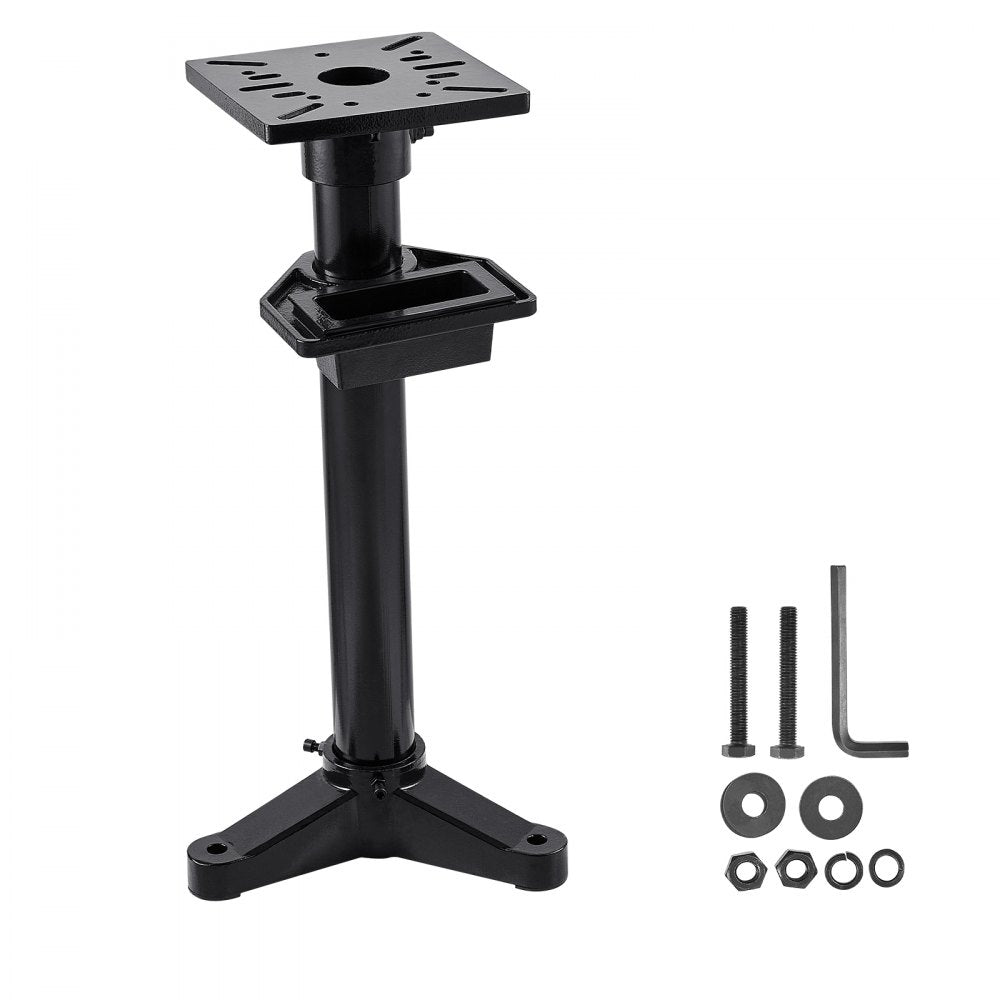 GS-H - Ergonomic 33" Heavy-Duty Bench Grinder Stand with 10.6" Plate