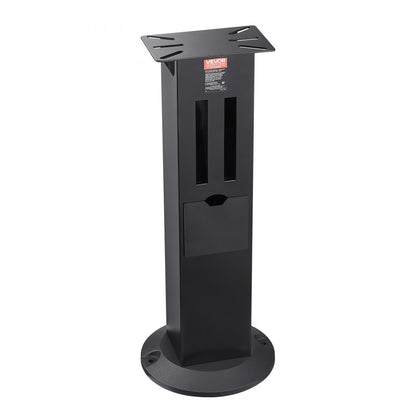 GS-C - 33" Heavy-Duty Bench Grinder Stand with 11"x6.7" Plate and Storage