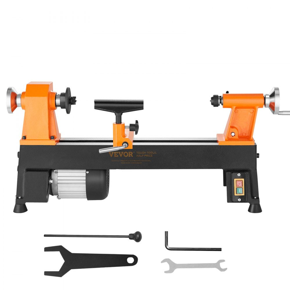 RWL1018 - Compact 10in VEVOR Wood Lathe for Beginners and Hobbyists