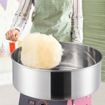MHTJXM01F - VEVOR 1000W Cotton Candy Machine for Fast, Fun Treats