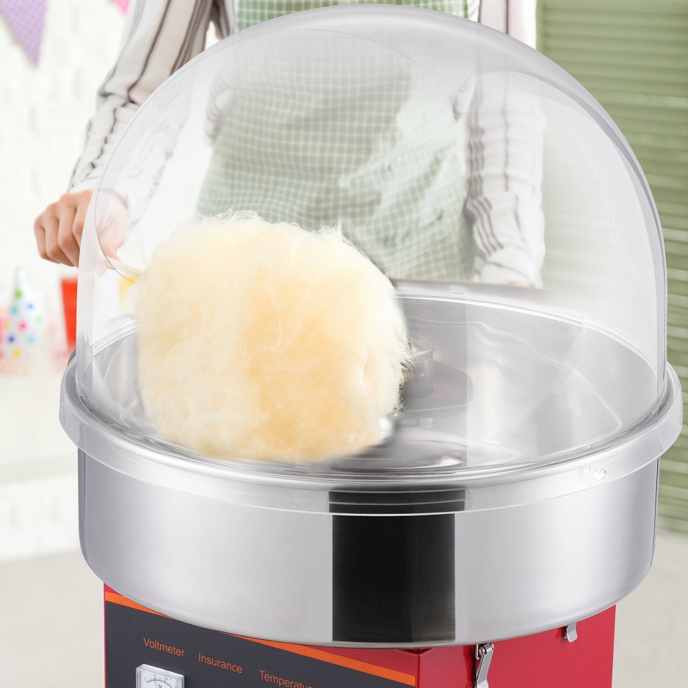 MHTJJPZY01 - 1000W Stainless Steel Cotton Candy Machine for Birthday Parties