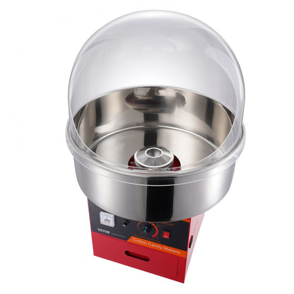 MHTJJPZY01 - 1000W Stainless Steel Cotton Candy Machine for Birthday Parties