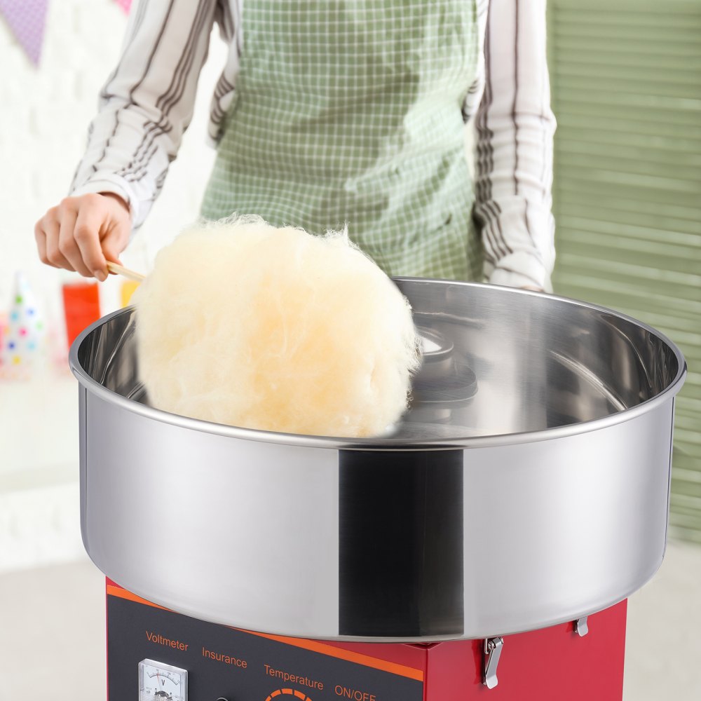 MHTJJPZY01 - 1000W VEVOR Cotton Candy Machine for Easy, Fluffy Cones