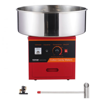 MHTJJPZY01 - 1000W VEVOR Cotton Candy Machine for Easy, Fluffy Cones