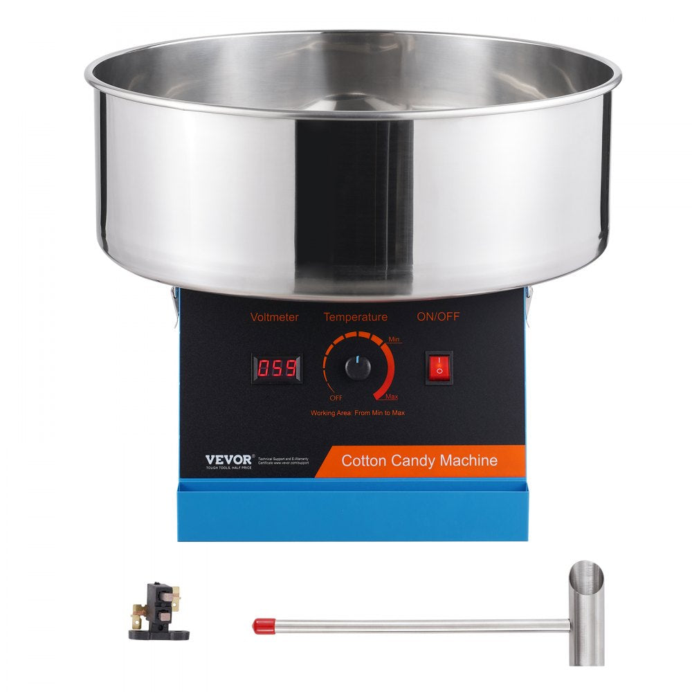 MHTJXM01L - 1000W Electric Cotton Candy Machine for Fast Family Fun