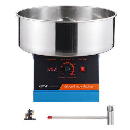 MHTJXM01L - 1000W Electric Cotton Candy Machine for Fast Family Fun