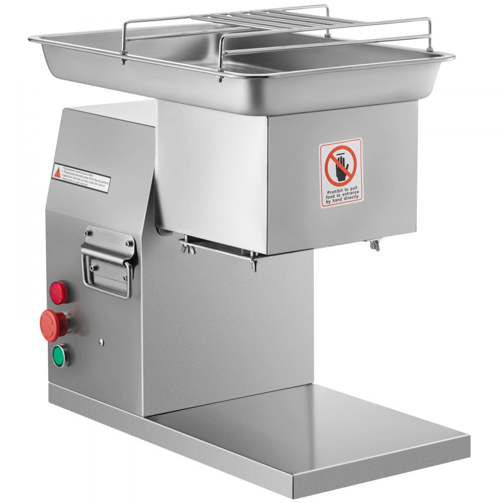 010667345730 - Stainless Steel Meat Cutter Machine for Kitchen & Restaurants