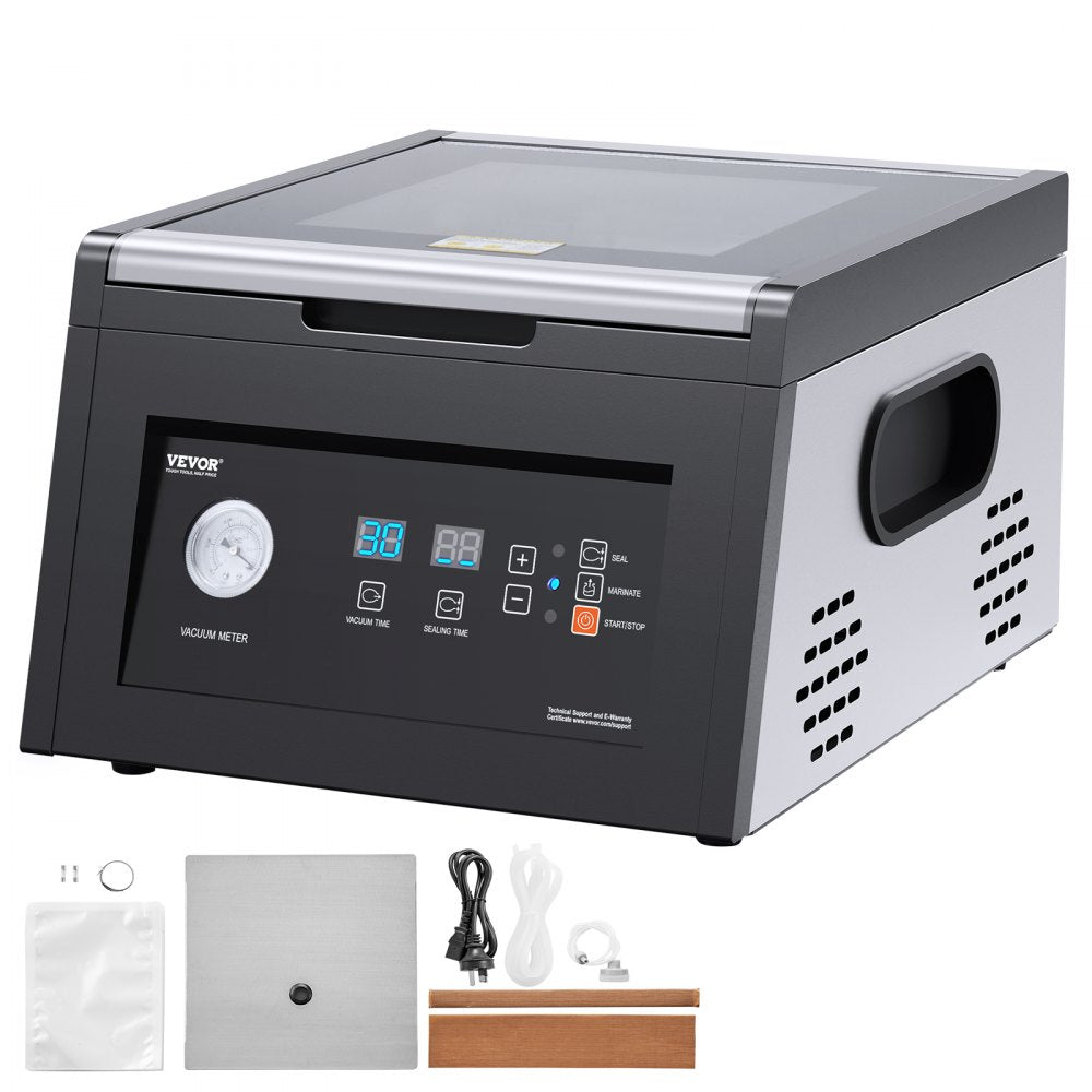 YJ-300TV1 - 380W Chamber Vacuum Sealer for Fresh Food Preservation