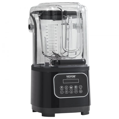 HS-212C-US-B - 68 oz Stainless Steel Quiet Professional Blender with Shield