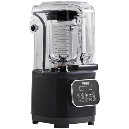 HS-212C-US-B - 68 oz Stainless Steel Quiet Professional Blender with Shield