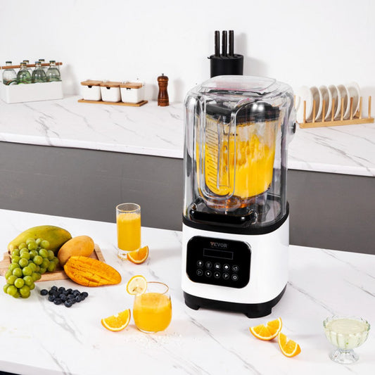 HS-212C-US-W - 68oz VEVOR Commercial Blender with Powerful 2200W Motor