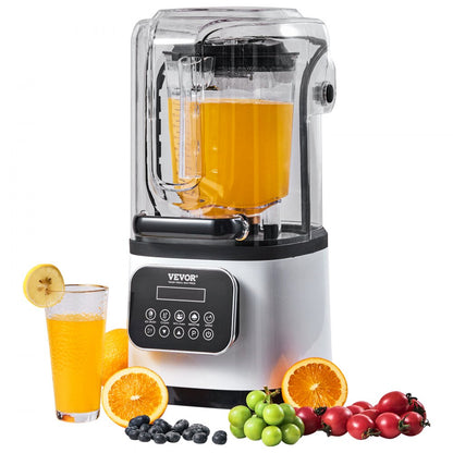 HS-212C-US-W - 68oz VEVOR Commercial Blender with Powerful 2200W Motor